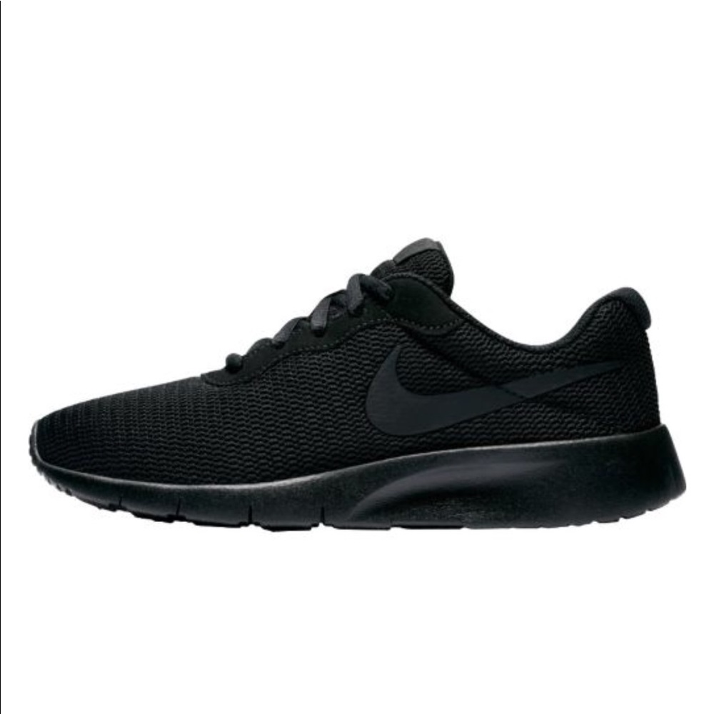 Black NIKE kids shoes